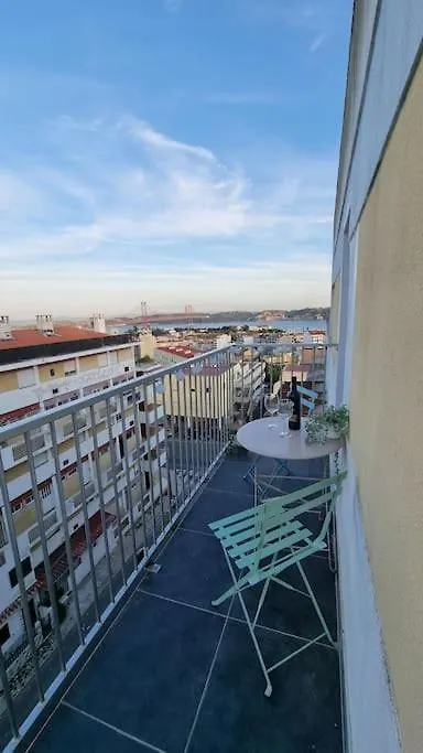 Duplex Overthetejo, 5 Min Belem Tower Lisbon Portugal